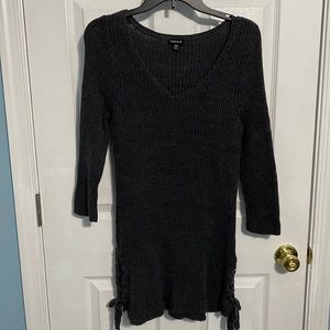 Torrid Women's Long Sleeve V-Neck Sweater Dress Size: 00
